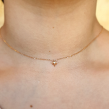Load image into Gallery viewer, Polaris - Adjustable Length Diamond North Star Necklace