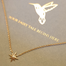 Load image into Gallery viewer, Polaris - Adjustable Length Diamond North Star Necklace