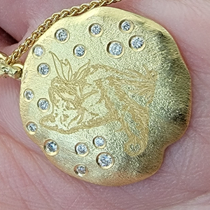 Fae 'Lost Coin of Old' Pendant